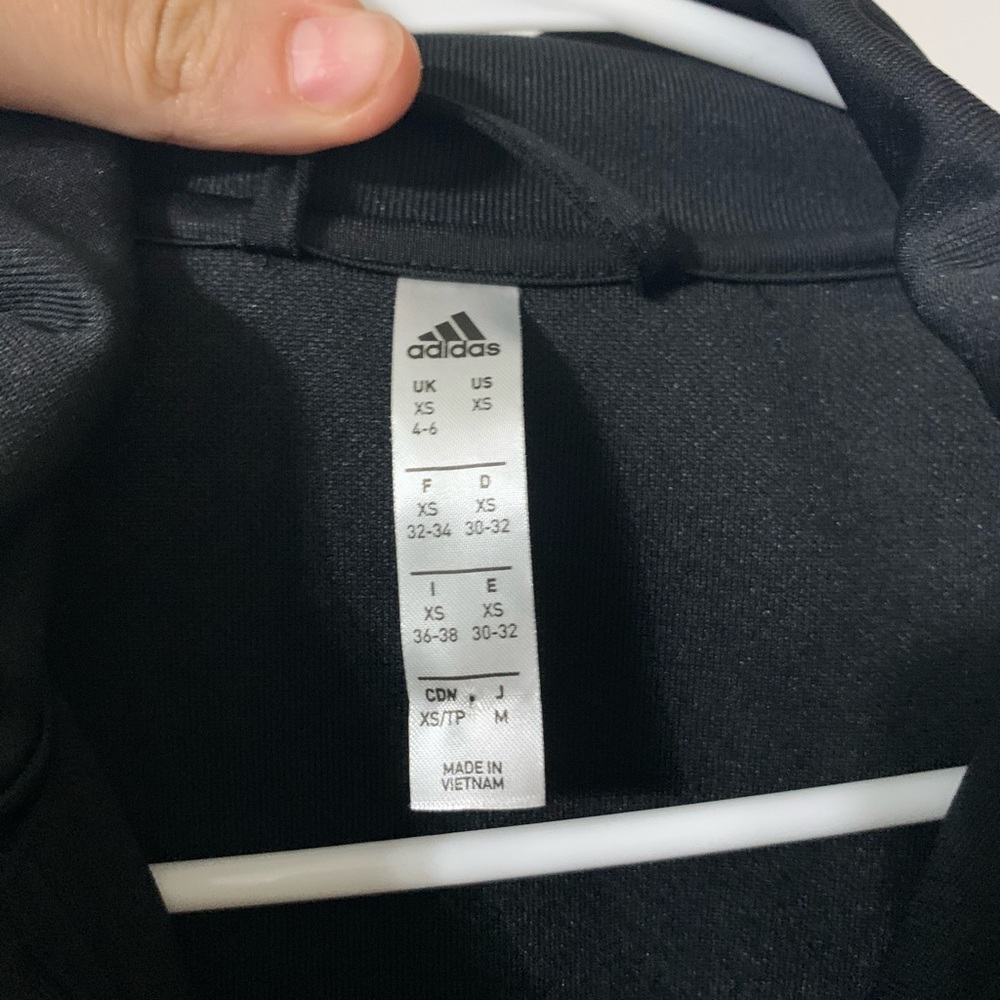 Adidas black and white jacket - Picture 2 of 2